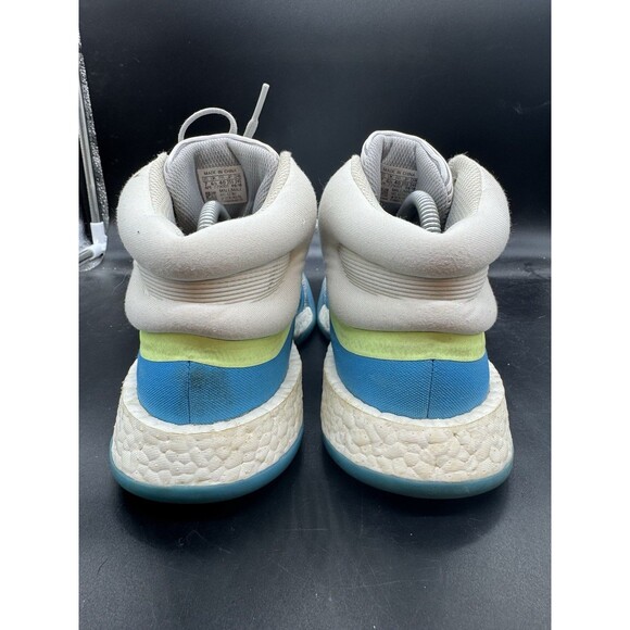 Adidas Marquee Boost Mens Size 7 Gray Blue Basketball Running Shoes Sneakers GUC main image 9